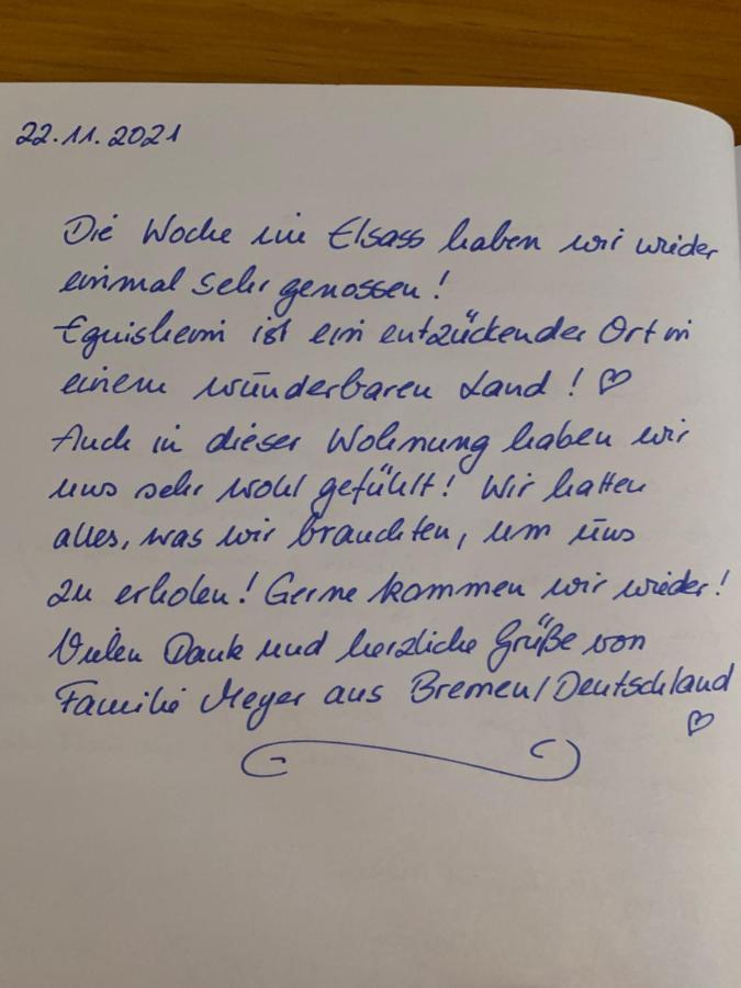 Gite Edelweiss A Eguisheim Bagian luar foto