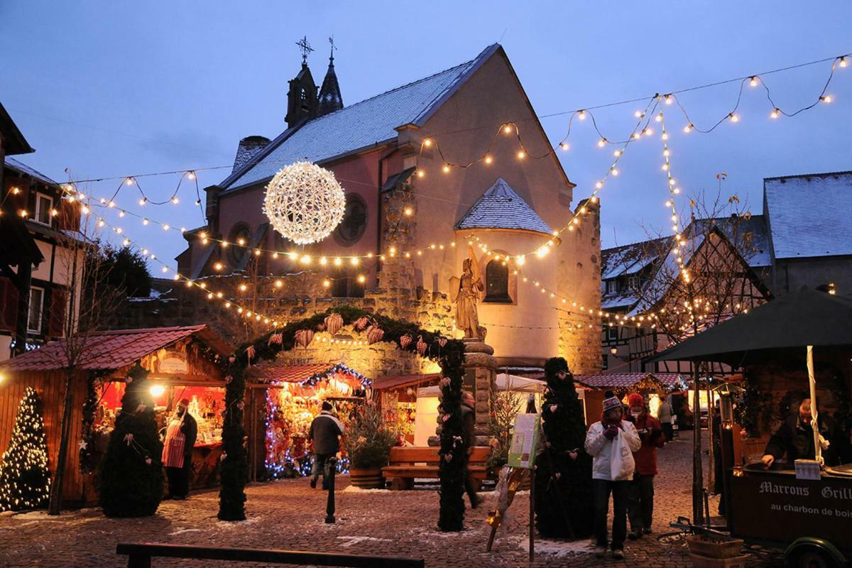 Gite Edelweiss A Eguisheim Bagian luar foto