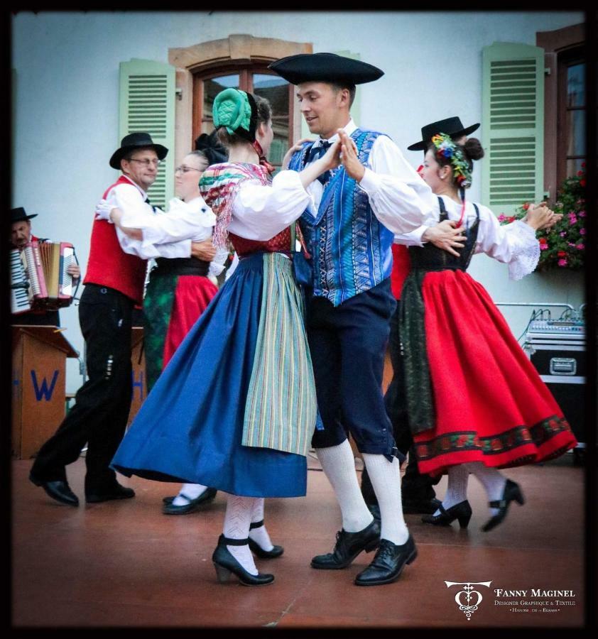 Gite Edelweiss A Eguisheim Bagian luar foto